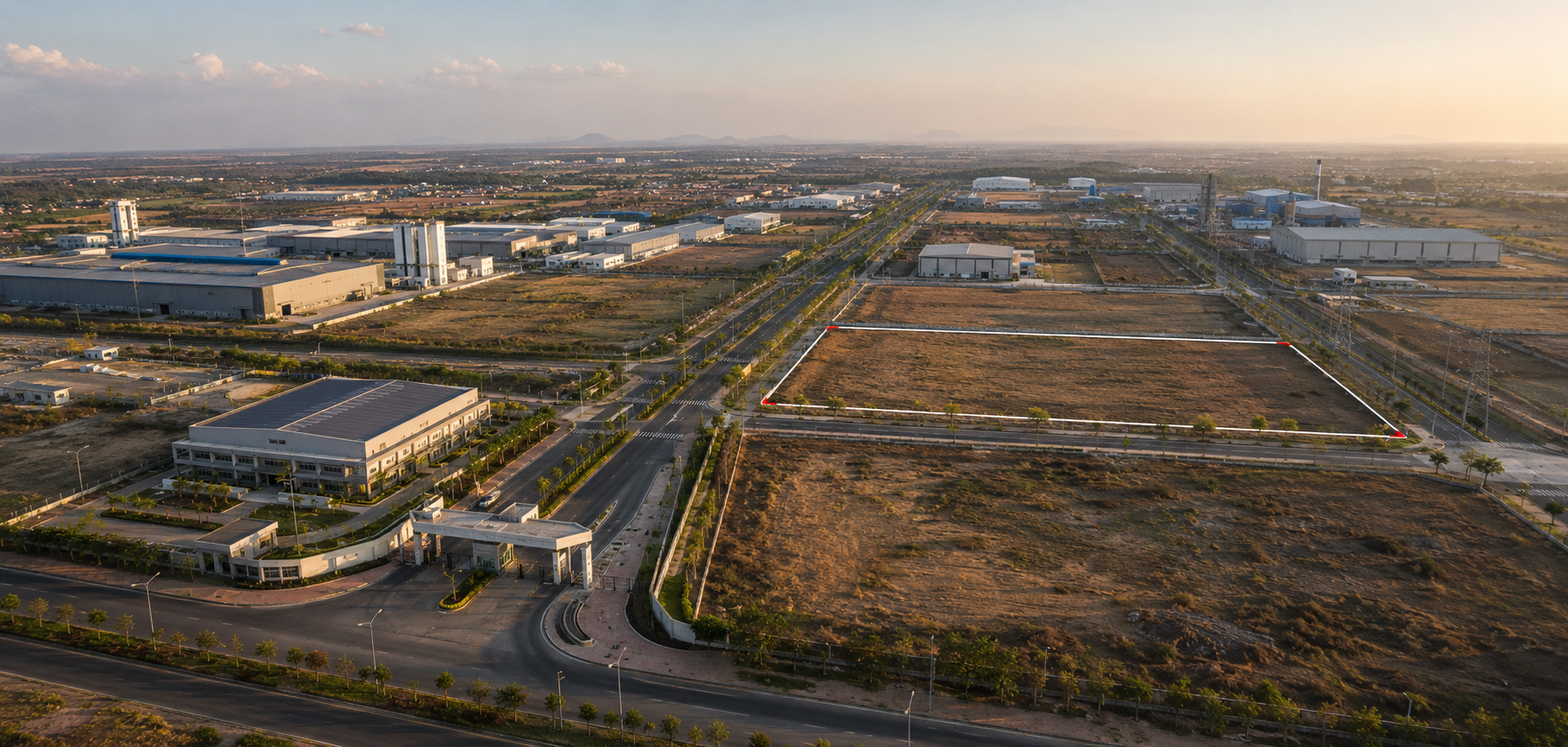 Industrial project planning and factory development