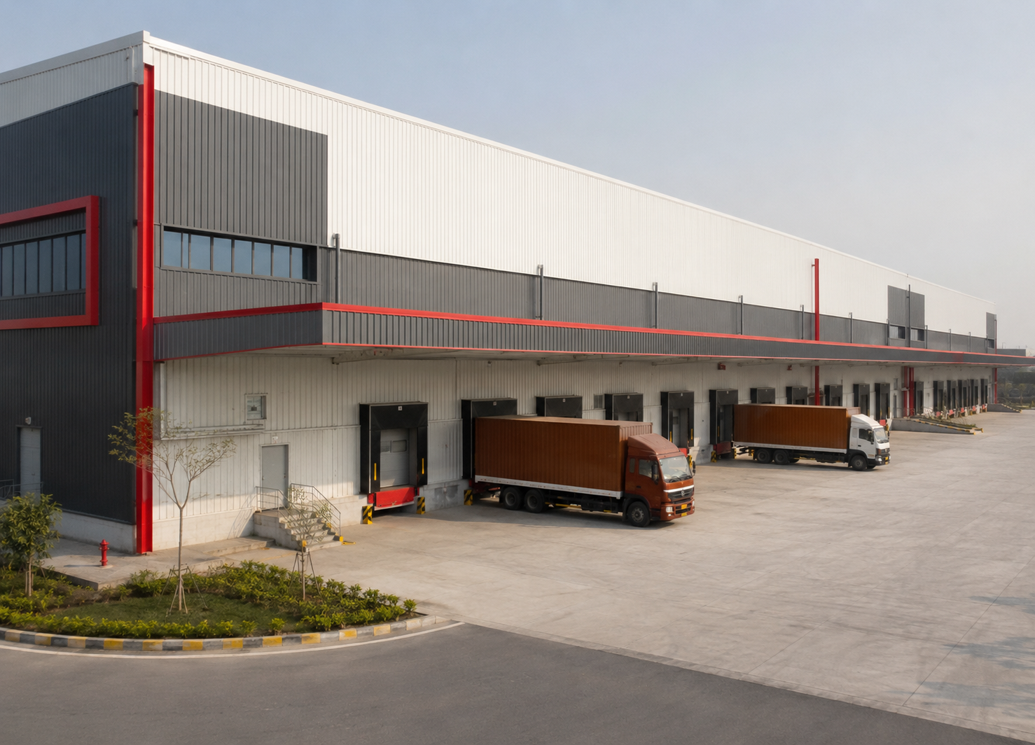 Industrial warehouse and logistics facility in Changodar