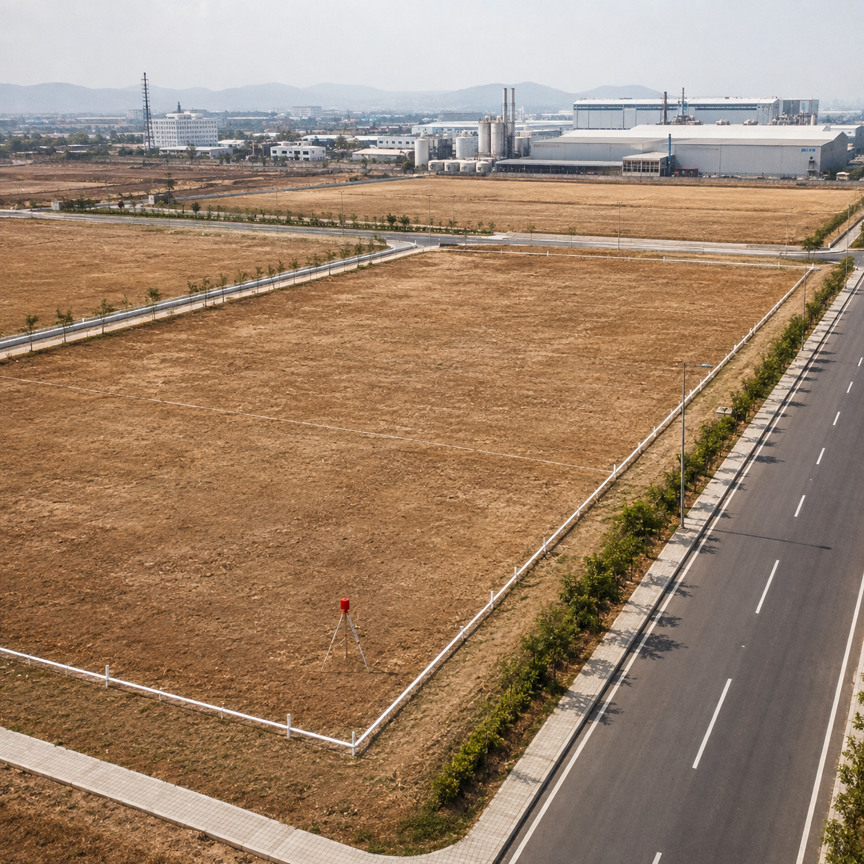 Industrial land acquisition service