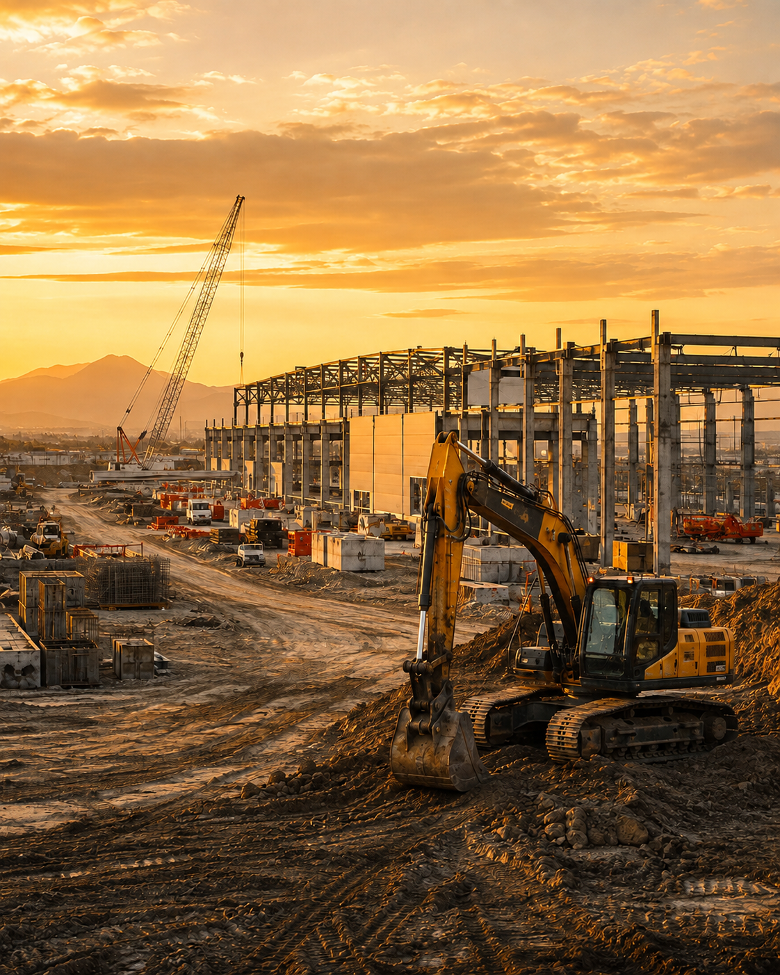 Industrial development site supported by OutsetBridge