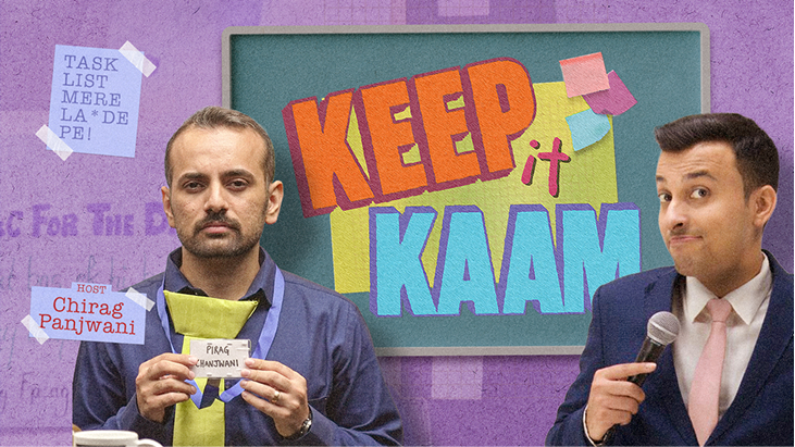 Keep It Kaam Thumbnail Design