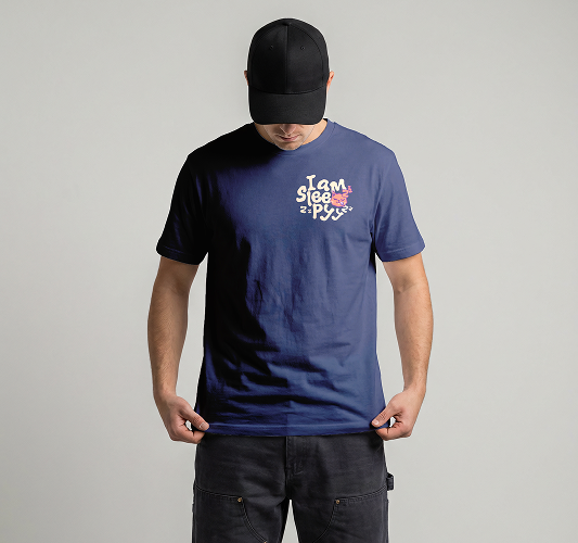 Blue T-Shirt Front